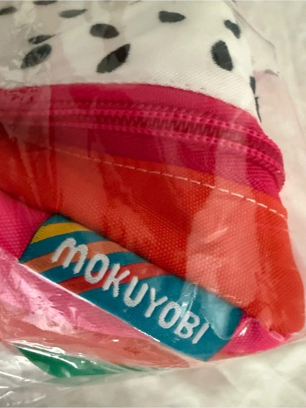 Mokuyobi brand Zip Pouch - dragonfruit fanny pack unopened